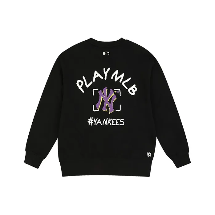 MLB Sweatshirts Unisex Black-0