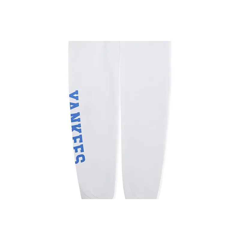 MLB New York Yankees Casual Pants Unisex Cream-1