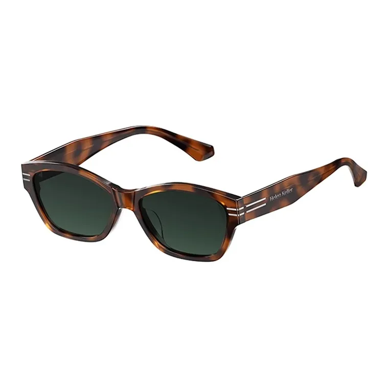 HELEN KELLER Plate Frame Irregular Shape Sunglasses Unisex-2