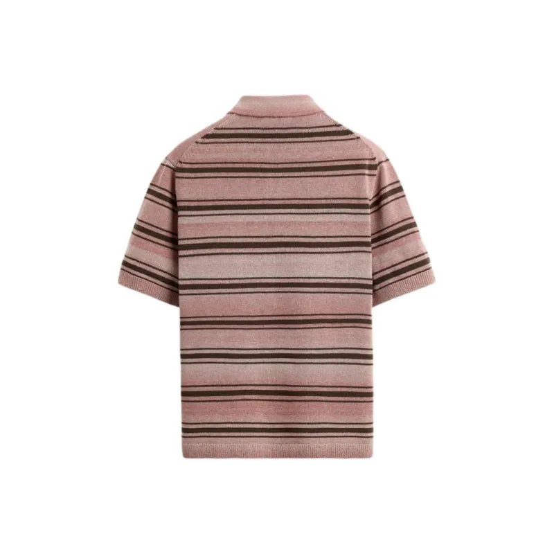 ZARA Polo Shirt Men's Raspberry-1