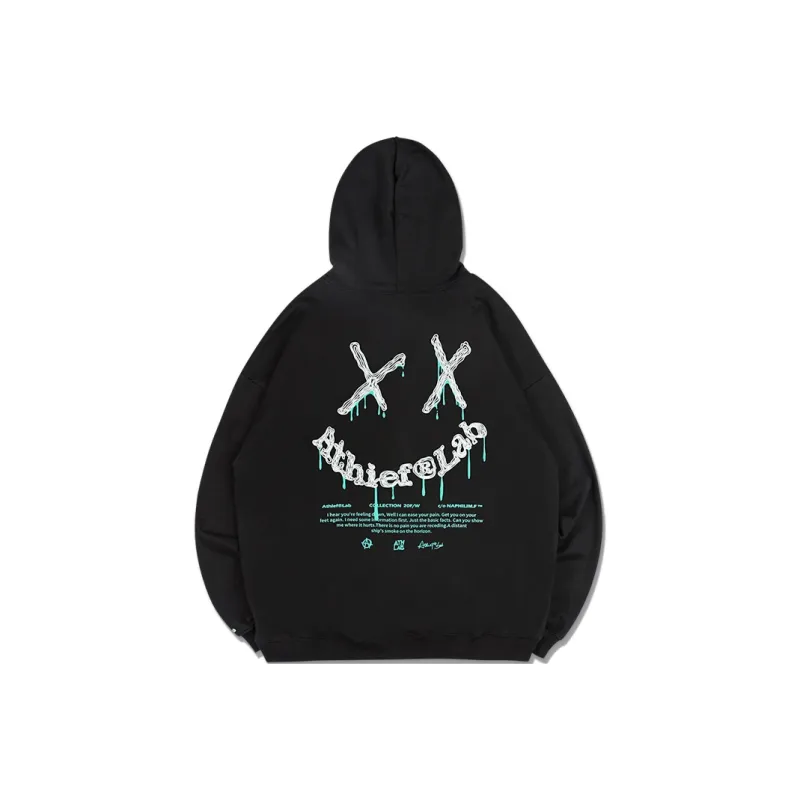 Athief Hooded Loose Fit Sweatshirt Unisex-0