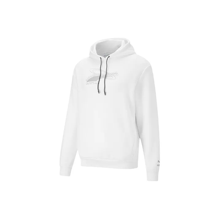 PUMA Sweatshirts Men White-0