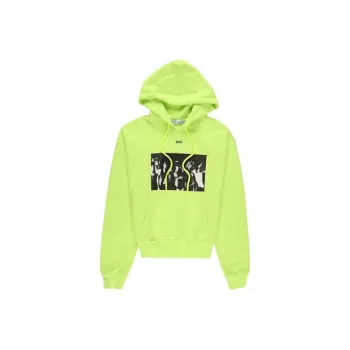 OFF-WHITE Ss20 Sweatshirts Men Neon Green