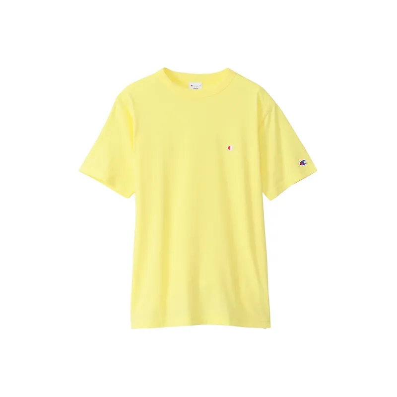 Champion T Shirts Unisex Lemon-0