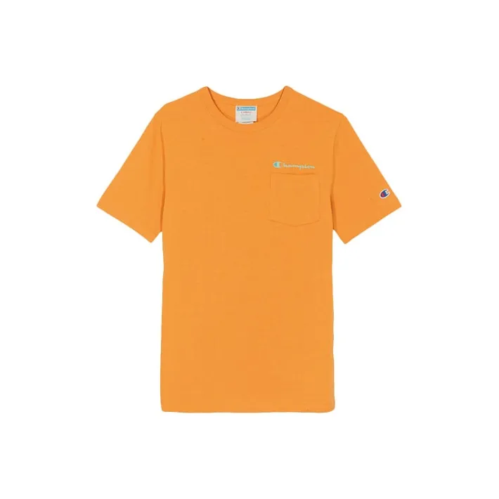 Champion T Shirt US Version Unisex Yellow-0
