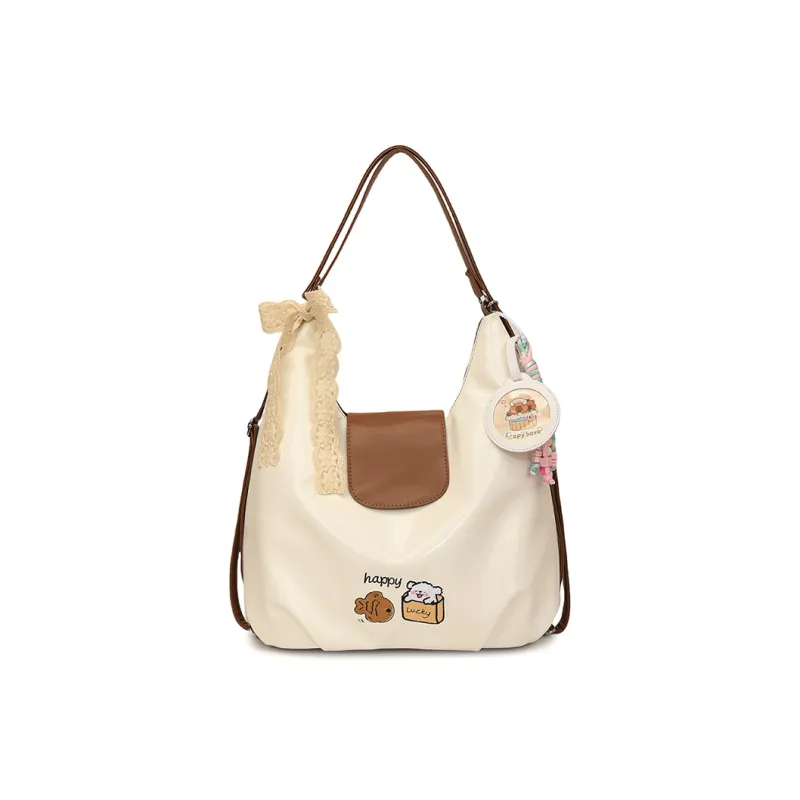 Ceion Keust PU Backpack Women's Multicolor-8