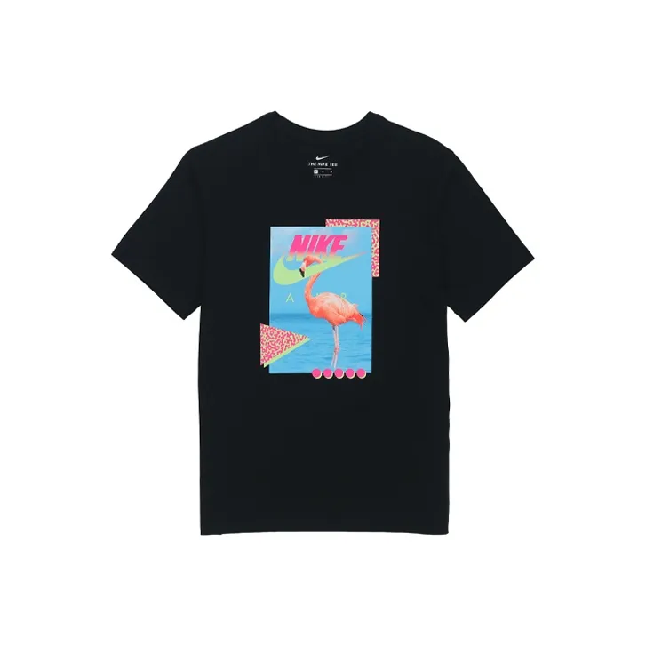 Nike Set-in Sleeve T-Shirt Men's Black-0