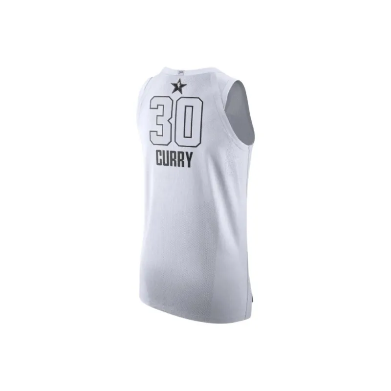 Jordan x NBA Stephen CurryAll Star Basketball Jersey Men's White-1