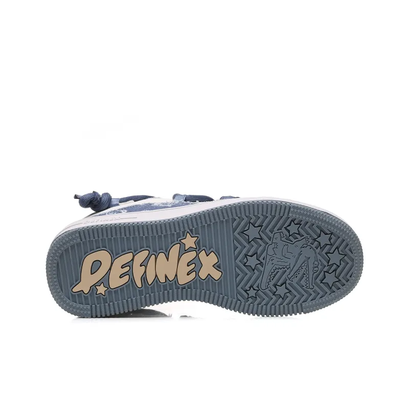 DEFINEX Coverage Slip Resistant Water Resistant Wear Resistant Height Increasing Low Top Skateboard Shoes Unisex-23