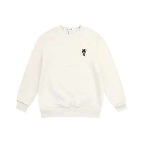 MLB Sweatshirt Unisex Ivory White