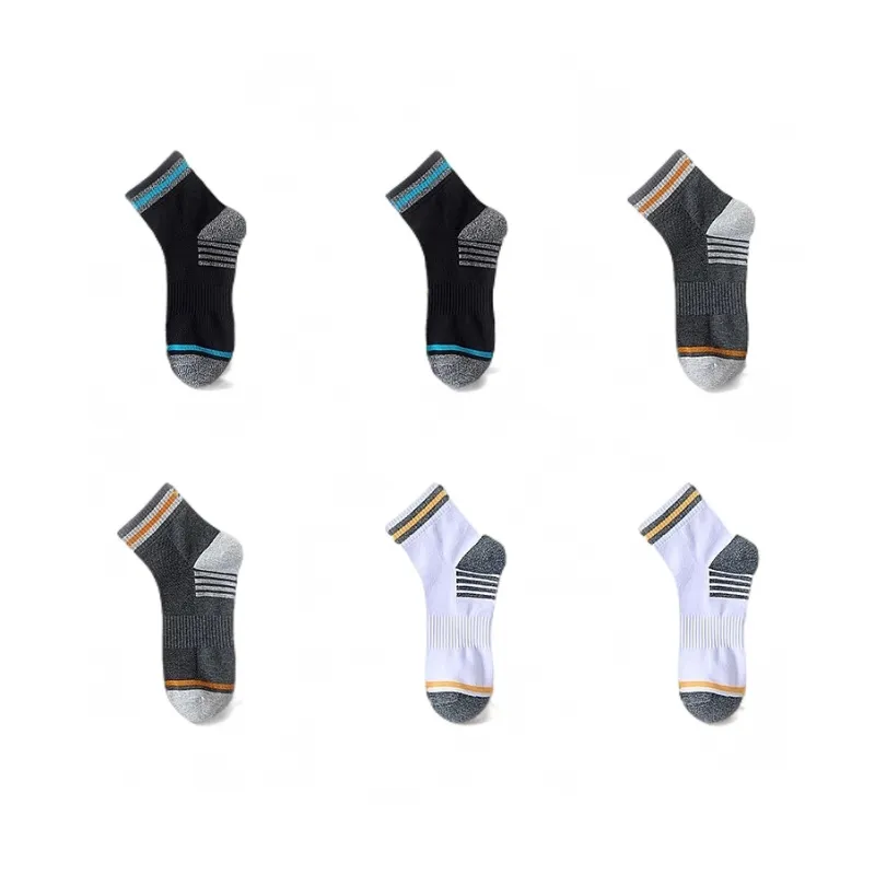H YXIANG Mid Calf Socks Unisex 6 Pack-4