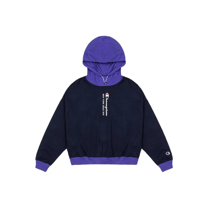 Champion Sweatshirts Unisex Navy Blue-0