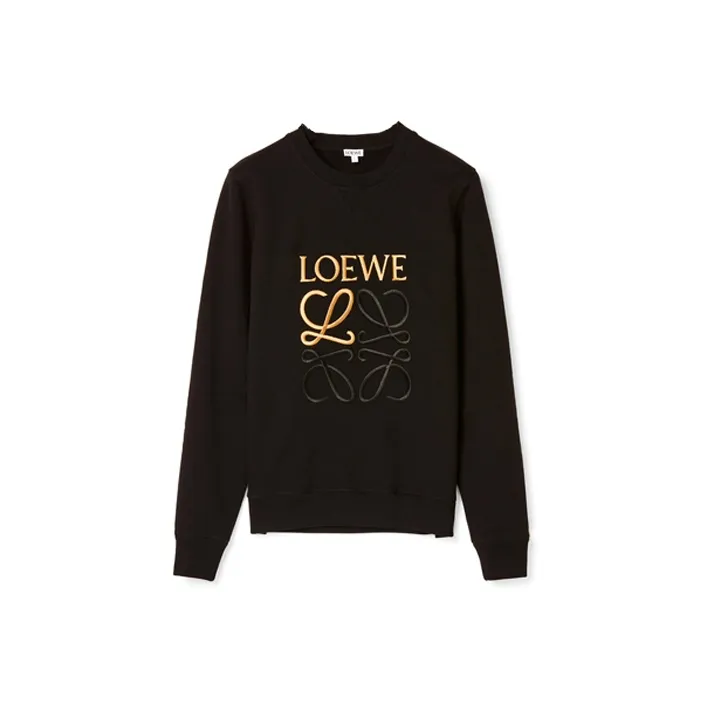 LOEWE Anagram Embroidered Sweatshirt-0