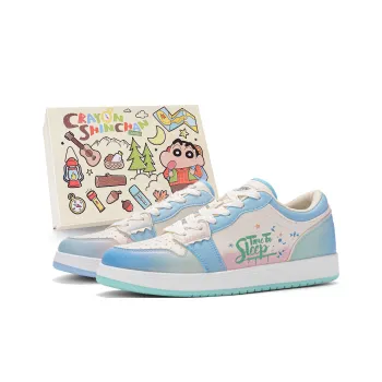 Crayon Shinchan Childhood Memories Low Top Skateboard Shoes Unisex