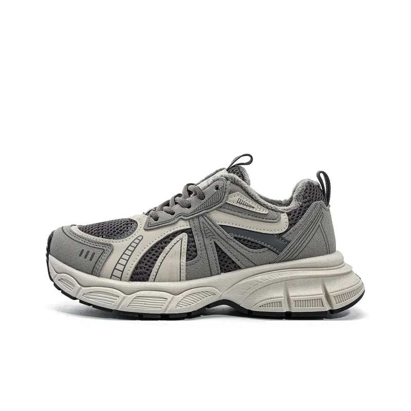 Dafu Leaps Forward Waterproof Coverage Support Low-Top Chunky Sneakers Women's-36