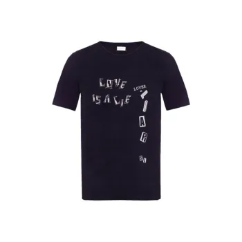 SAINT LAURENT FW21 T Shirt Men's Black
