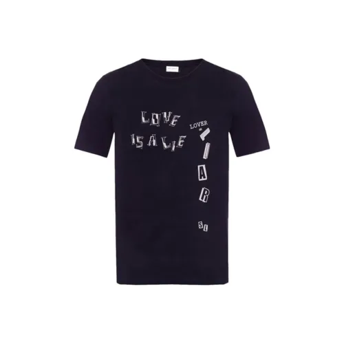 SAINT LAURENT FW21 T Shirt Men's Black
