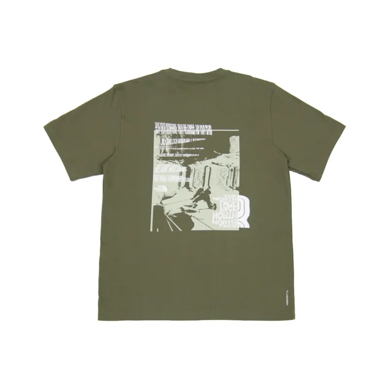 THE NORTH FACE T Shirts Unisex Army Green-0