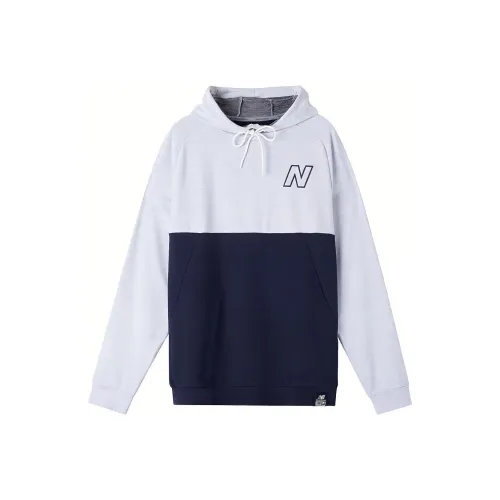 New Balance Sweatshirts Men Blue White