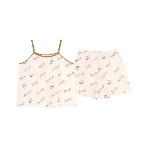 BONAS Pajama Set Women's Summer Cherries
