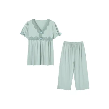 MADALLO Pajama Set Women's Peacock Green