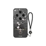 Classic Black-DW Floral Bird Butterfly Chain Black+Floral Bracelet