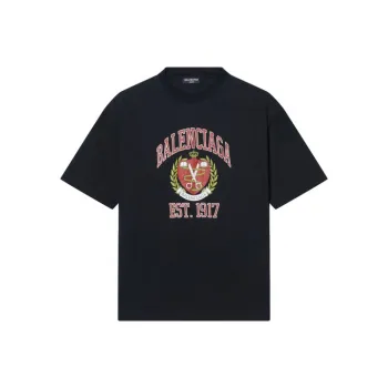 Balenciaga T Shirts Men Black