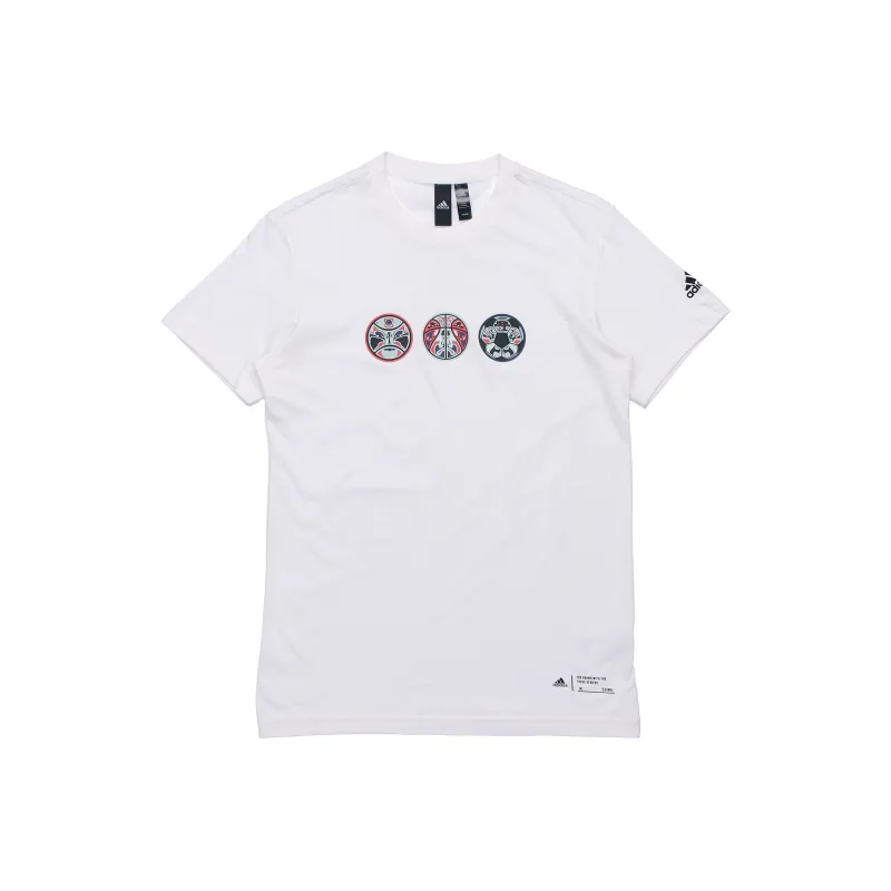 Adidas T Shirts Men White-0