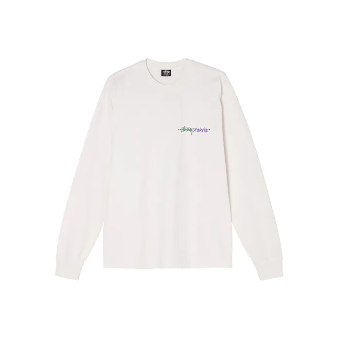 Stussy Positive Vibration Pigment Dyed L/S T shirt-2