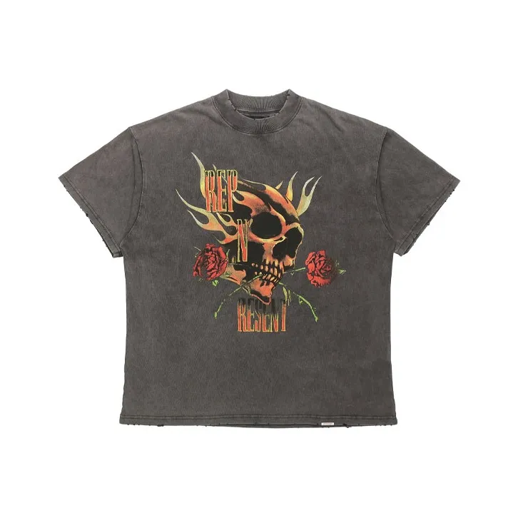 REPRESENT T Shirts Men Gray-0