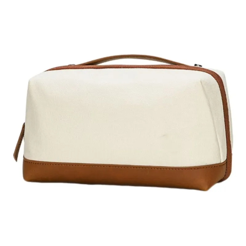Boniu Canvas, Oxford Makeup Bag Regular Unisex Black/Gray/Blue-4