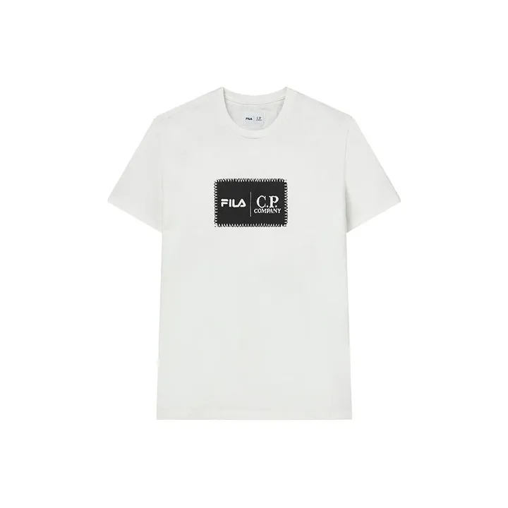 C.p.company X FILA C.P.Company Collaboration Collection T-Shirts Men White-0