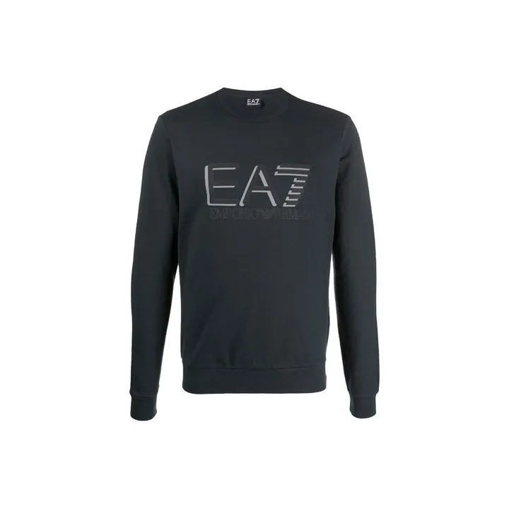 EMPORIO ARMANI EA7 Sweatshirts Men Blue-0
