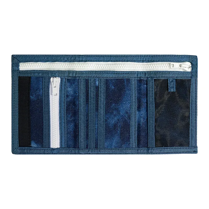 Rough Enough Canvas Wallet Regular Men's Denim Blue-2