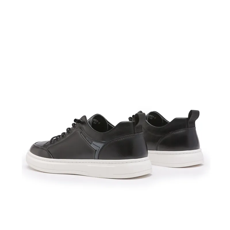Ritai Anti Slip Wear Resistant Low Top Skateboard Shoes Men's-10
