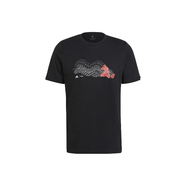 Disney X Adidas Disney Co branded T Shirts Men Black-0