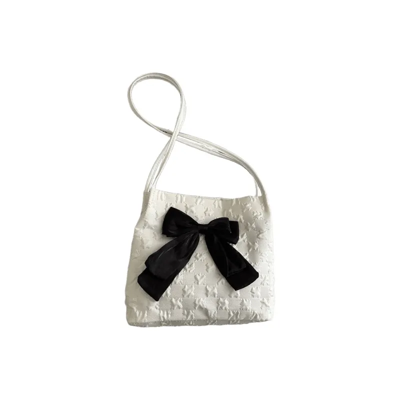 Yalu Canvas Bag, Tote Bag, Shoulder Bag Regular Women's Black White-7