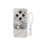 Antique White-DW Floral Bird Butterfly Chain White+Floral Bracelet
