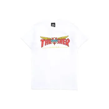 Thrasher T Shirt US Version Unisex White
