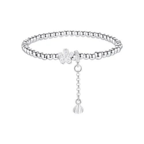 Children's Drawings S999 Fine Silver Pure Silver Bracelets Women's