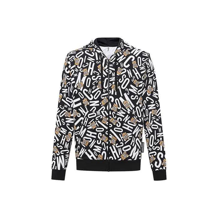 MOSCHINO Teddy Full Print Hoodie-0