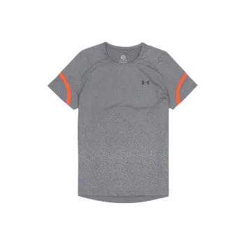 Under Armour RUSH T Shirt Men's Dark Wolf Gray