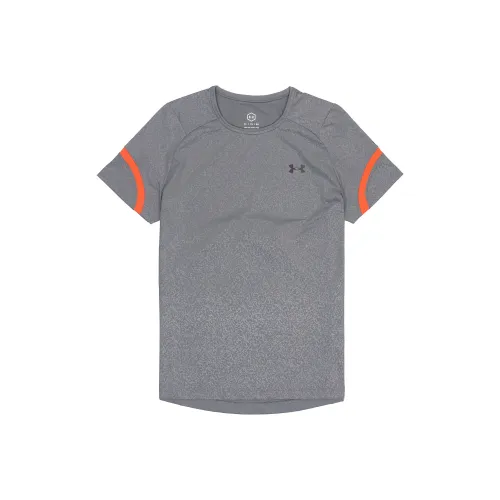 Under Armour RUSH T Shirt Men's Dark Wolf Gray