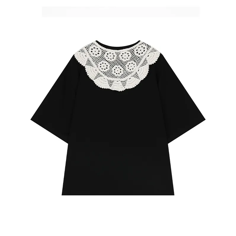ELF SACK Drop Shoulder Sleeve T Shirt Women's-1