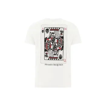 Alexander McQueen T-Shirts Men White