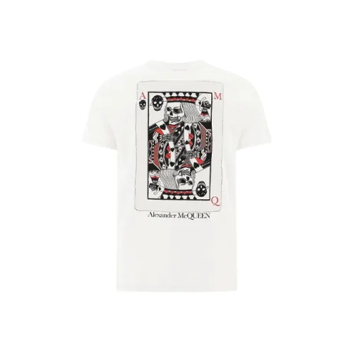Alexander McQueen T-Shirts Men White