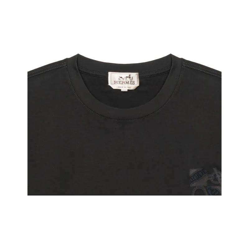HERMES T Shirts Men Khaki-6