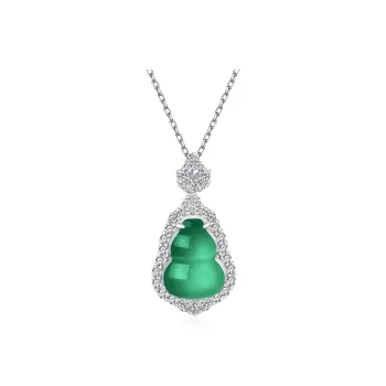 Right Hand Waiting S925 Chain Necklaces Women's