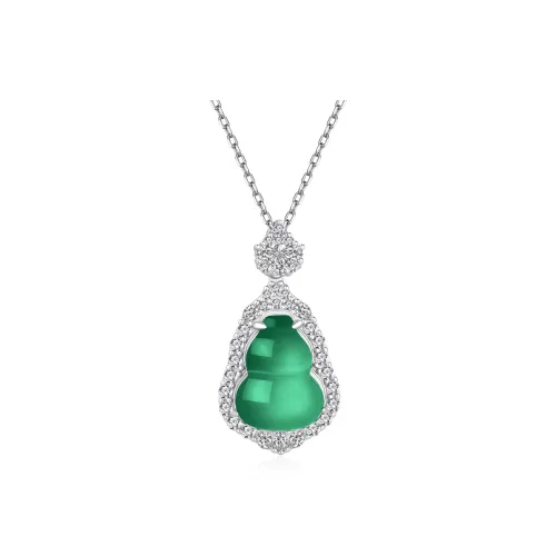 Right Hand Waiting S925 Chain Necklaces Women's