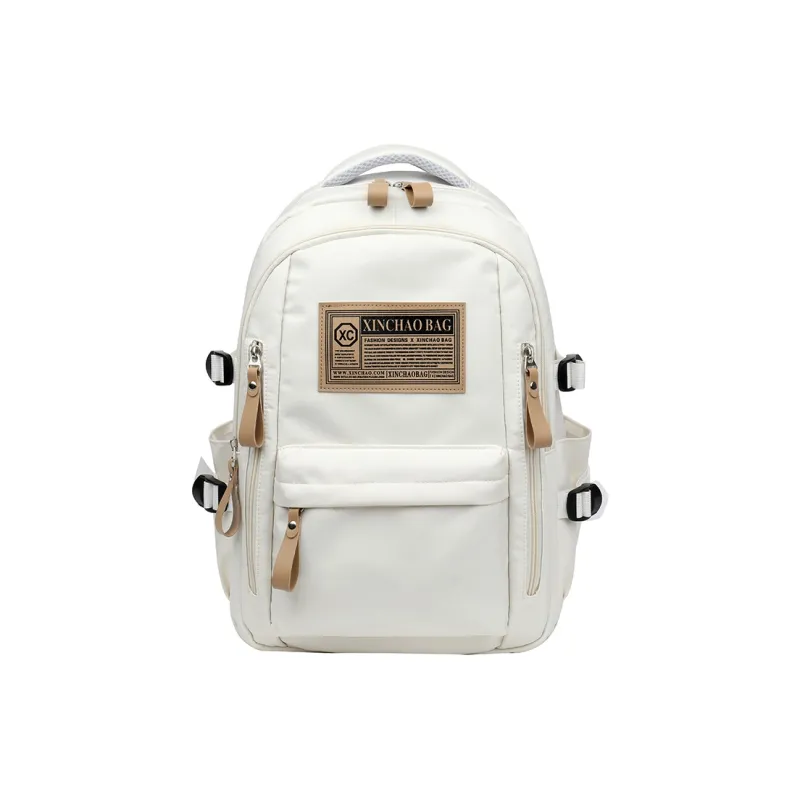 SUN EARTH &U Nylon Fabric Backpack Regular Unisex Multicolor-2